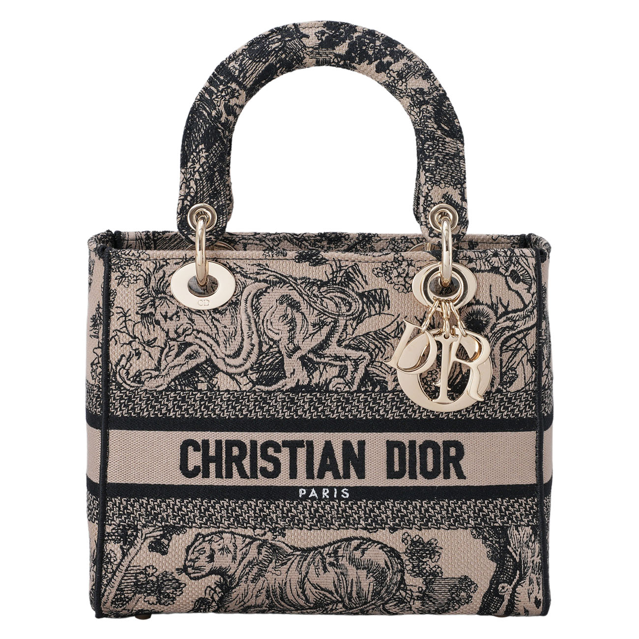 CHRISTIAN DIOR(USED)크리스찬디올 레이디백 D-LITE 미듐